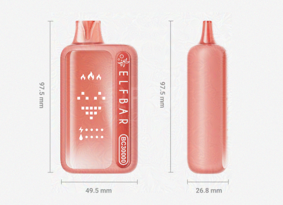 产品｜ELFBAR BC系列发布首款3万口新品，配备互动光效与超长续航