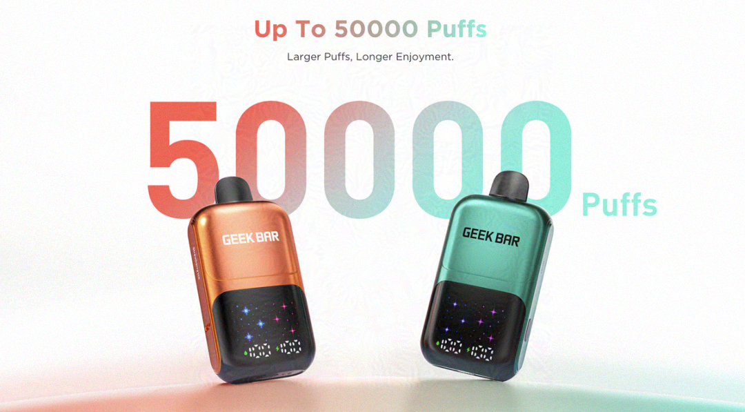 产品|同步上线双口味与冰度调节两大版本 GEEKBAR在美推出5万口新品2GO